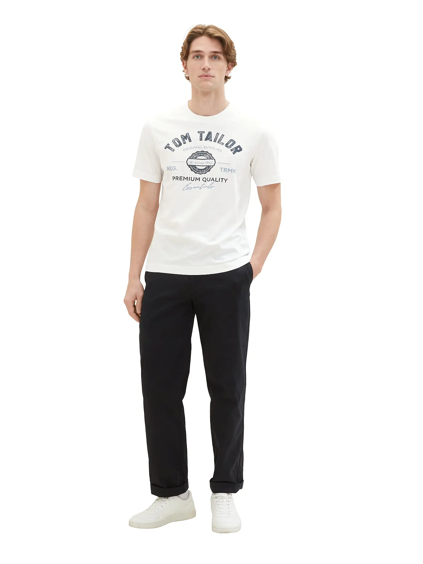 TOM TAILOR | T-Shirt | weiss